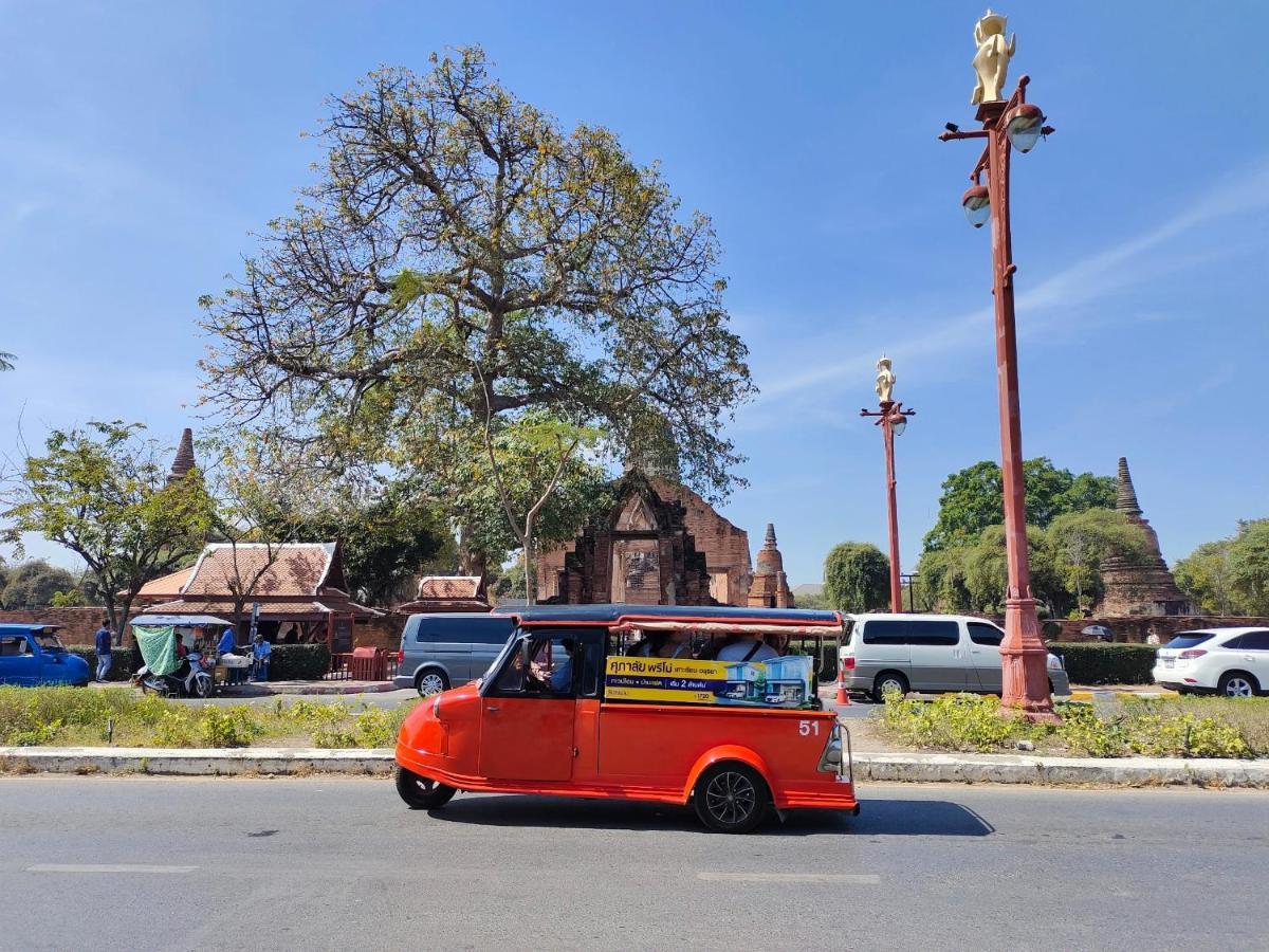 Baan Mee Suk Ayutthayaホステル エクステリア 写真